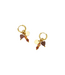 Oorbellen Bea - Gold/Brown
