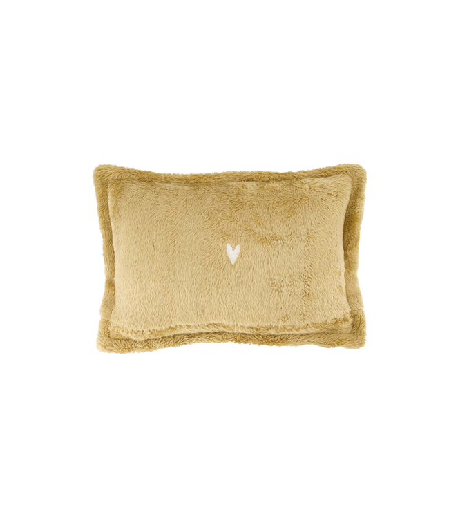 Zusss Kussen Fluffy Jij Bent Goud Waard 35x25cm - Ochre