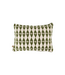 Zusss Kussen Hearts Print 35x25cm - Off White/Green