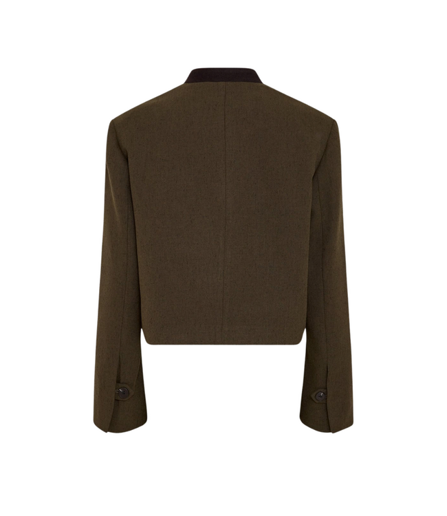 MSCH COPENHAGEN Cabrie Jacket - Forest N Melange