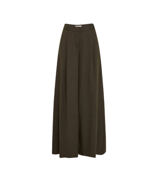 MSCH COPENHAGEN Cabrie High Waist Pants - Forest N Melange