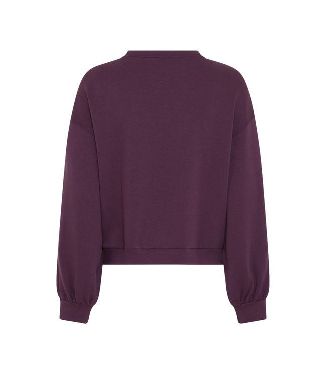 MSCH COPENHAGEN Brooke Ima Q Sweatshirt - Potent Purple