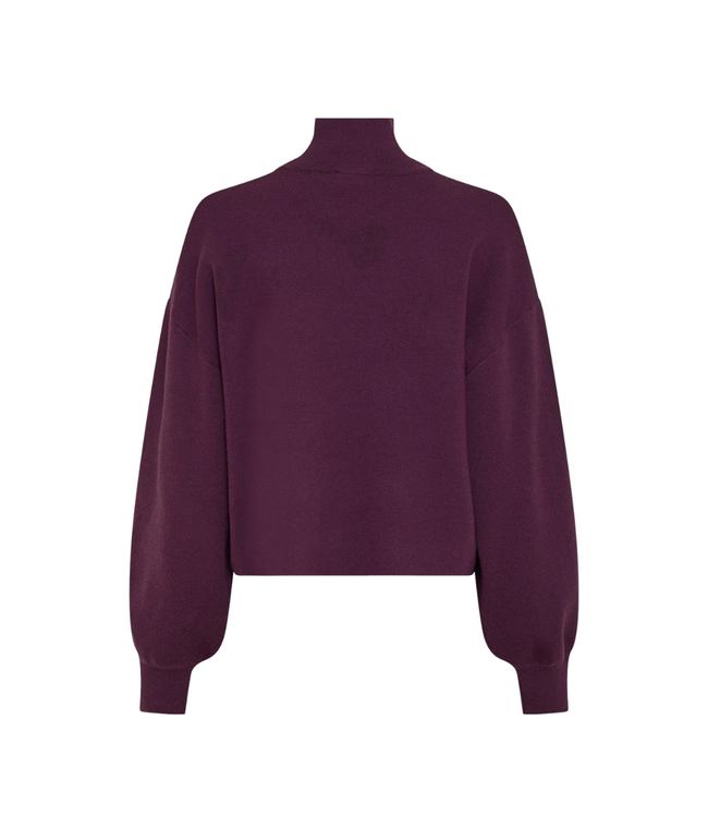 MSCH COPENHAGEN Mercy East M Pullover - Potent Purple