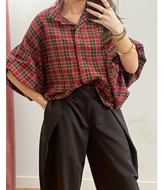 Blouse Fien - Red/Multi