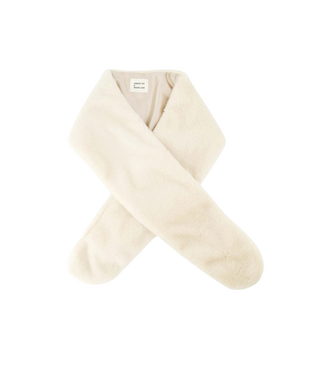 Zusss Fluffy Collar - Grey Oyster
