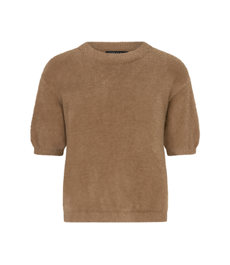 Ydence Knitted Top Mary - Taupe