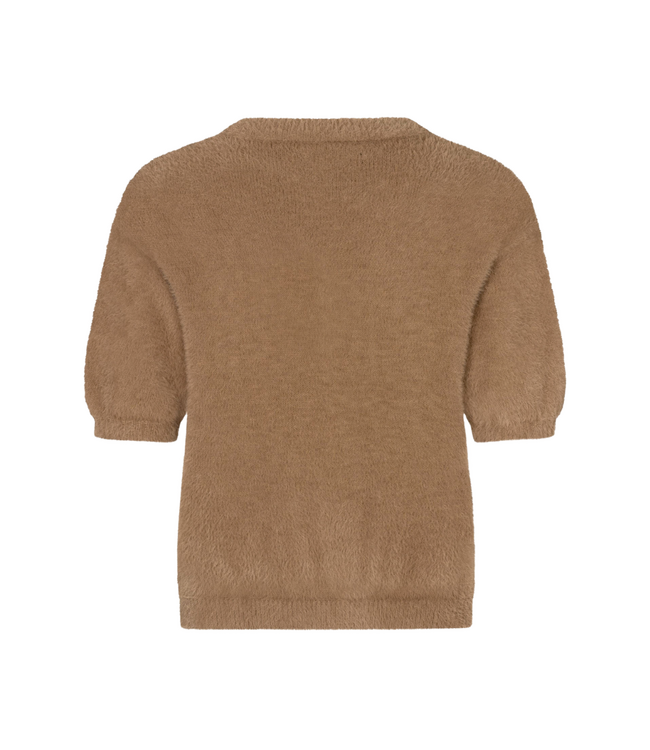 Ydence Knitted Top Mary - Taupe