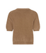 Ydence Knitted Top Mary - Taupe