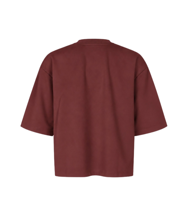 MbyM Betsy Emrys Top - Maroon Noir