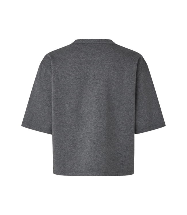 MbyM Betsy Emrys Top - Charcoal Melange