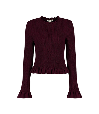 Harper & Yve Veerle Blouse - Tipsy Red