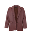 Black Colour Etienne Blazer - Light Pink