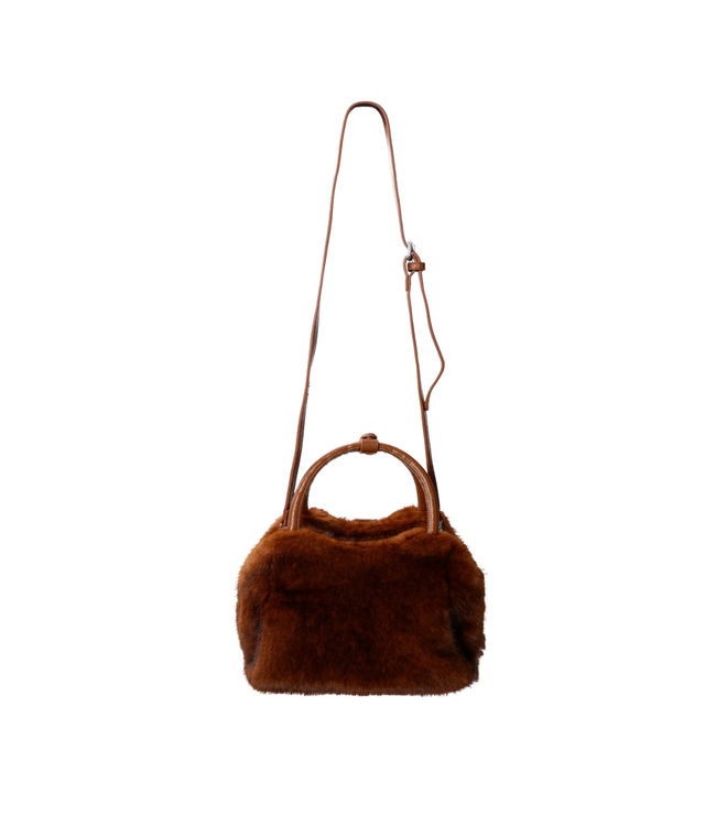 Black Colour Celiza Soft Tote Bag - Mocca