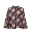 Black Colour Charlotte Shirt - Coffee