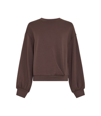MSCH COPENHAGEN Brooke Ima Q Sweatshirt - Hot Fudge