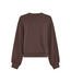 MSCH COPENHAGEN Brooke Ima Q Sweatshirt - Hot Fudge