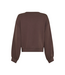 MSCH COPENHAGEN Brooke Ima Q Sweatshirt - Hot Fudge