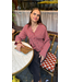 MbyM Isidor Blouse - Red Aura Check