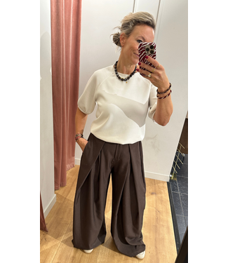 Broek Mira - Dark Brown
