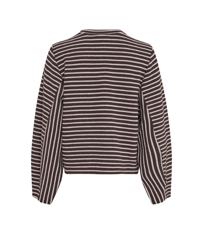 MSCH COPENHAGEN Sofia Sweatshirt - Molé/Oatmeal