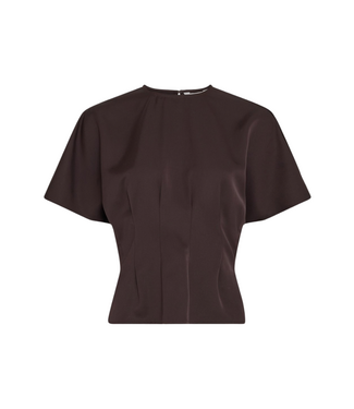 MSCH COPENHAGEN Alfa Short Sleeve Top - Molé
