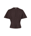 MSCH COPENHAGEN Alfa Short Sleeve Top - Molé