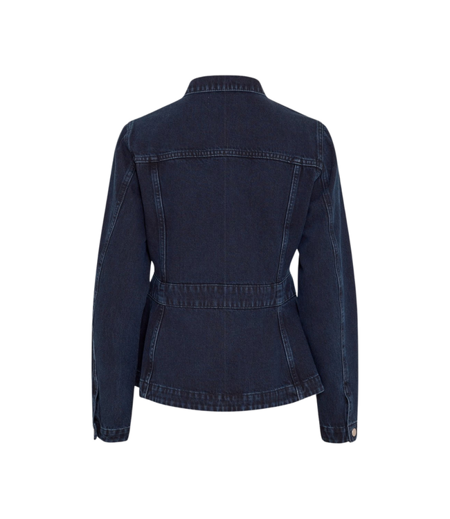 MSCH COPENHAGEN Evi Denim Jacket - Blue Black Wash