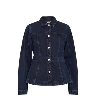 MSCH COPENHAGEN Evi Denim Jacket - Blue Black Wash