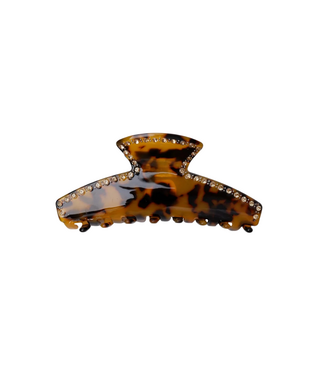 Black Colour Morena Hair Claw - Light Leo