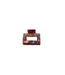 Black Colour Berlin Galaxy Hair Claw - Coffee