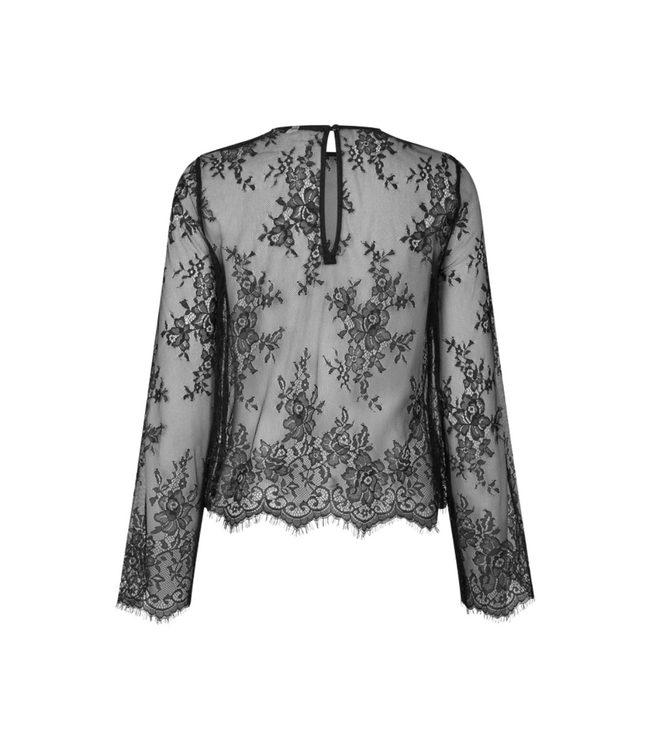 MbyM Marielle Lace Blouse - Black