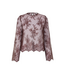 MbyM Marielle Lace Blouse - Maroon Noir