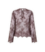 MbyM Marielle Lace Blouse - Maroon Noir
