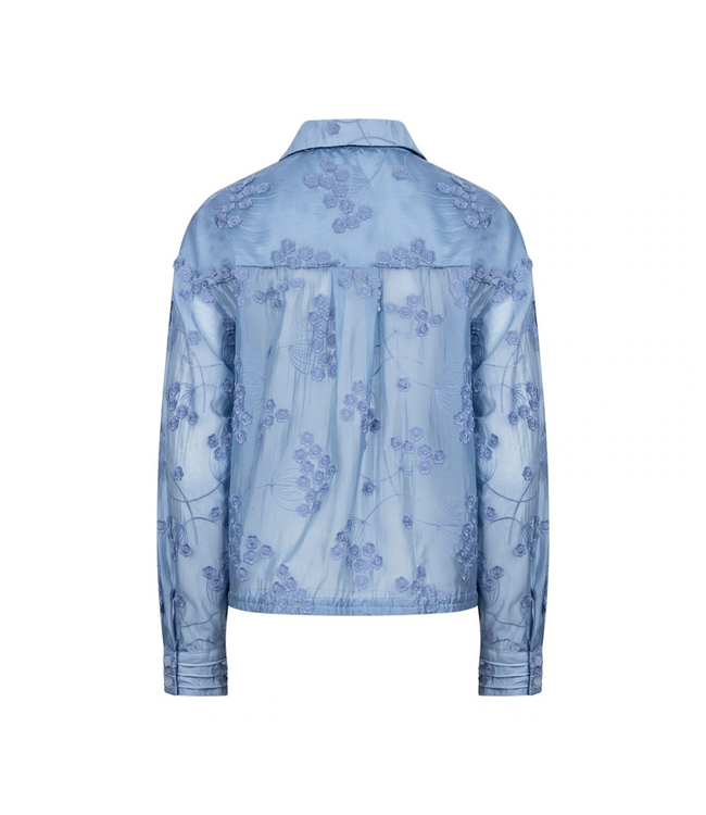 Nukus Aaliya Blouse Flower - Sky