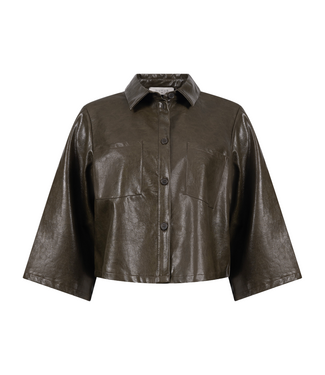 Nukus Mara Jacket PU - Moss