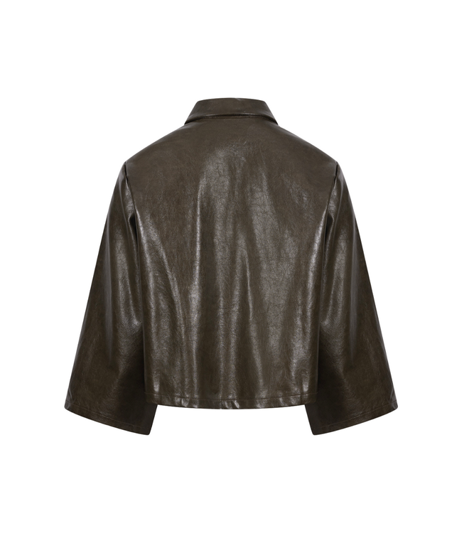 Nukus Mara Jacket PU - Moss