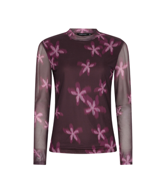 Ydence Top Willemijn - Plum Flower