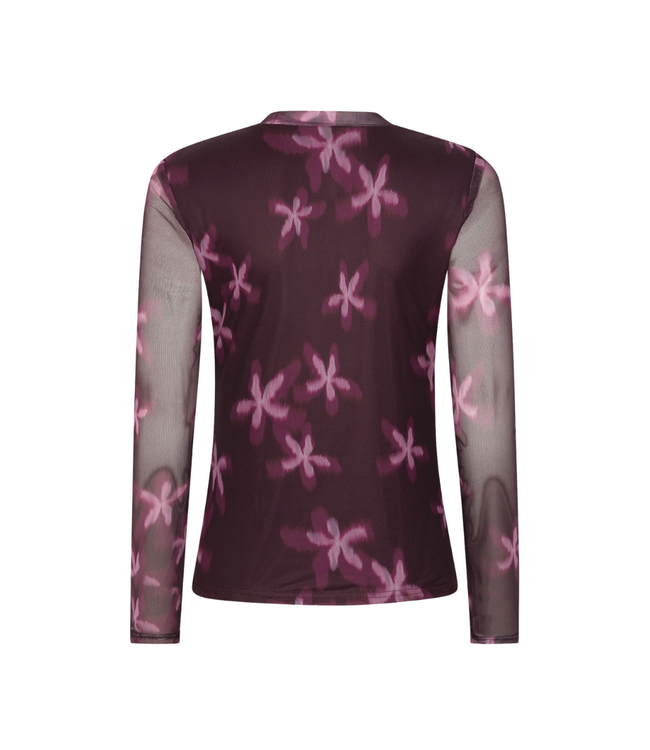 Ydence Top Willemijn - Plum Flower