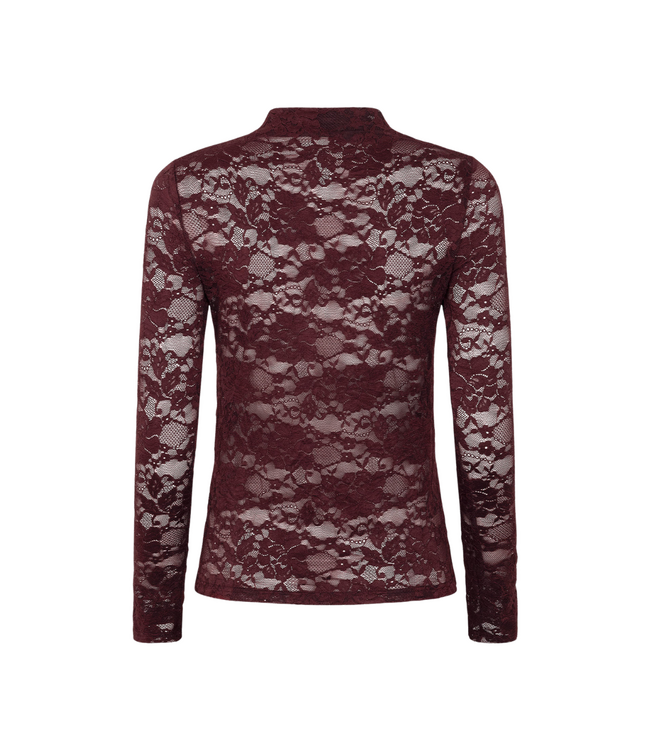 Ydence Top Rita - Plum