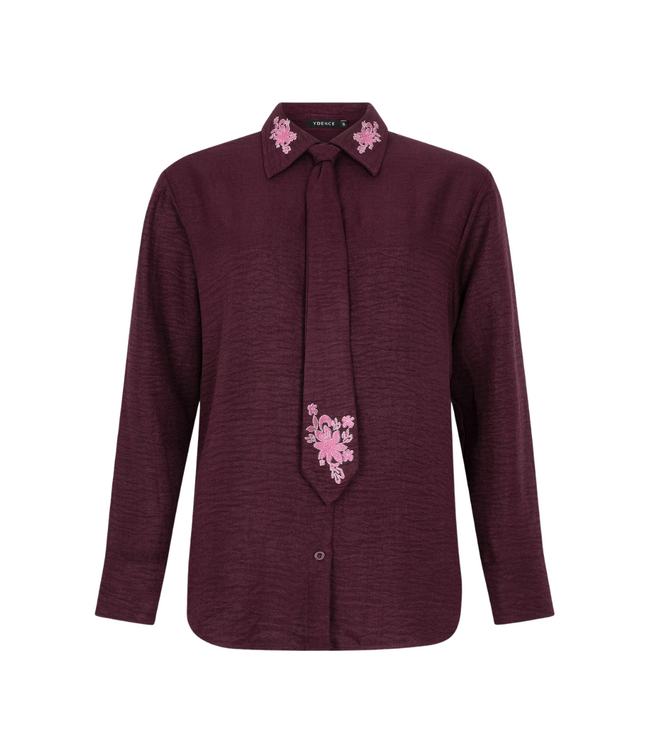 Ydence Blouse Carrie - Plum
