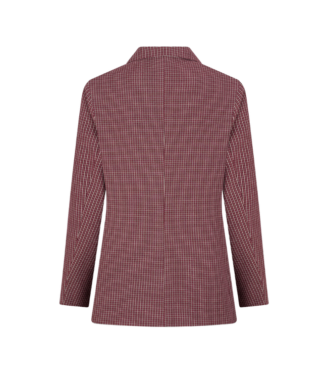 Ydence Blazer Nevessa - Mauve Check