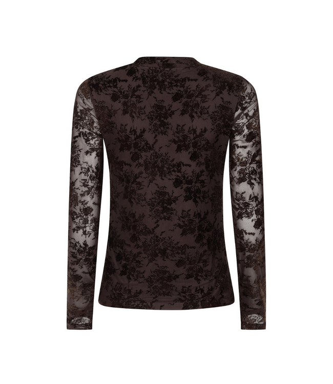 Ydence Top Brandy - Brown
