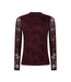 Ydence Top Anouk - Burgundy
