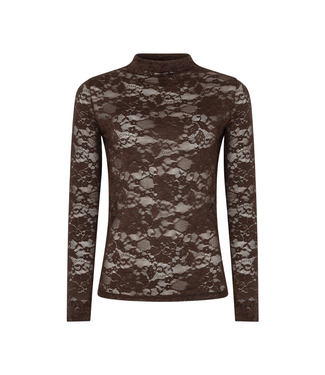 Ydence Top Rita - Dark Brown
