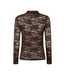 Ydence Top Rita - Dark Brown