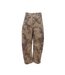 Black Colour Aila Barrel Pant - Brown Camouflage