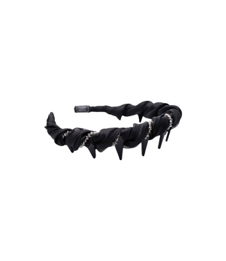 Black Colour Moony Headband - Black