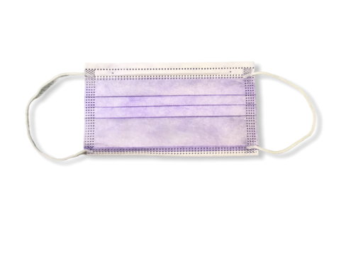 3-laags mondkapjes 10 stuks lila