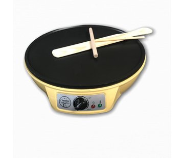 bestron Crêpe maker Instelbare thermostaat - Diameter van 30 cm