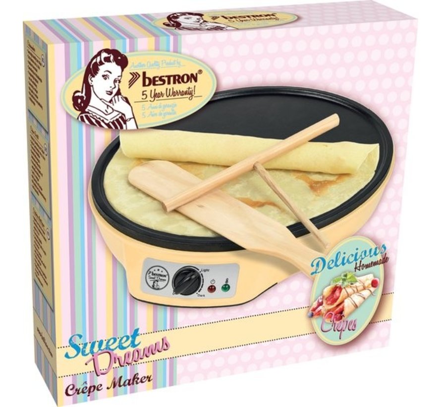 Crêpe maker Instelbare thermostaat - Diameter van 30 cm